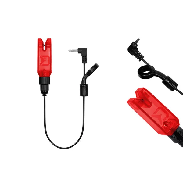 Delphin LightBLOCK LED Beetmelder rood
