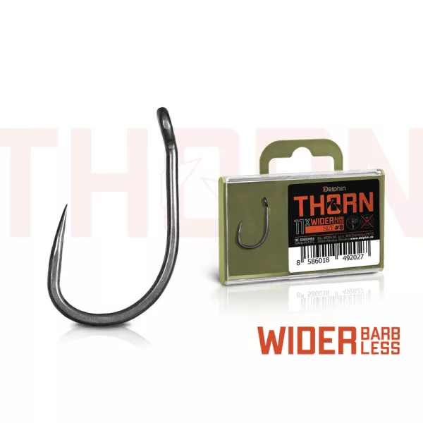 Delphin THORN Wider BarbLESS 6 Ogen Zonder Weerhaak