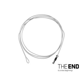   Onderlijn Delphin THE END FLRcarbon Leader / 1 stuk 80 cm / 30lbs