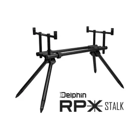 Delphin Rodpod RPX Stalk BlackWay Twee Hengel Buzz Bar