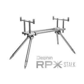 Delphin Rodpod RPX Stalk Silver Twee Hengel Buzz Bar