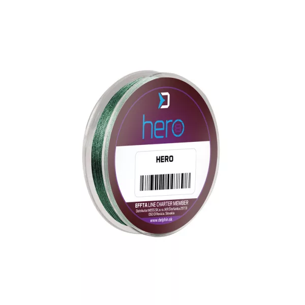 Delphin HERO 8 0,35mm Gevlochten groen