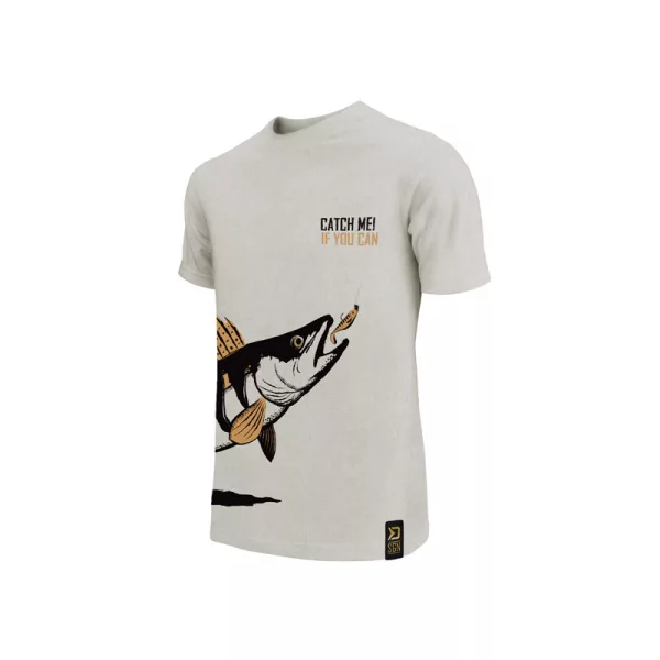 Delphin - Catch me! SNOEKBAARS Crèmekleurig - T-shirt - XXXL