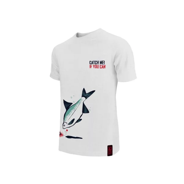Delphin - Catch me! Voorn Wit - T-shirt - S