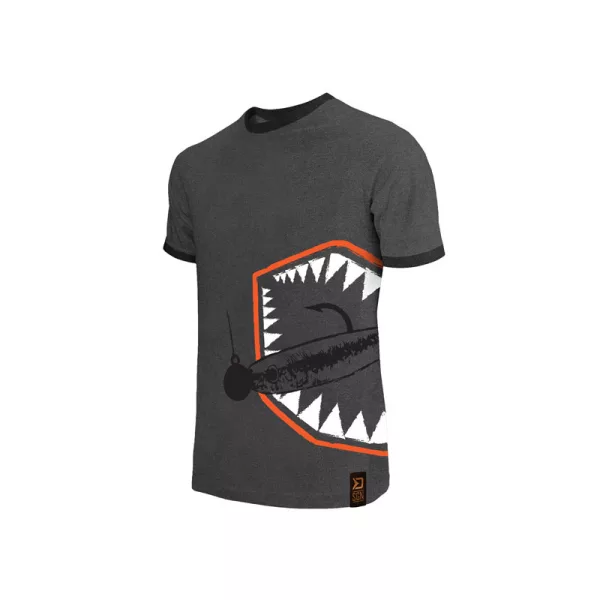 Delphin - ATAK! Zwart Patroon - T-shirt - M