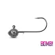 Jigkop met houder Delphin BOMB! / 5 stuks 25g-8/0