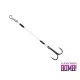 Delphin BOMB! Twisto RIGS Fluorocarbon / 3 stuks Fluorocarbon 4 10cm