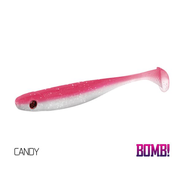 Delphin BOMB! Rubbervis Rippa - Candy 5 stuks Rubber kunstaas 10cm