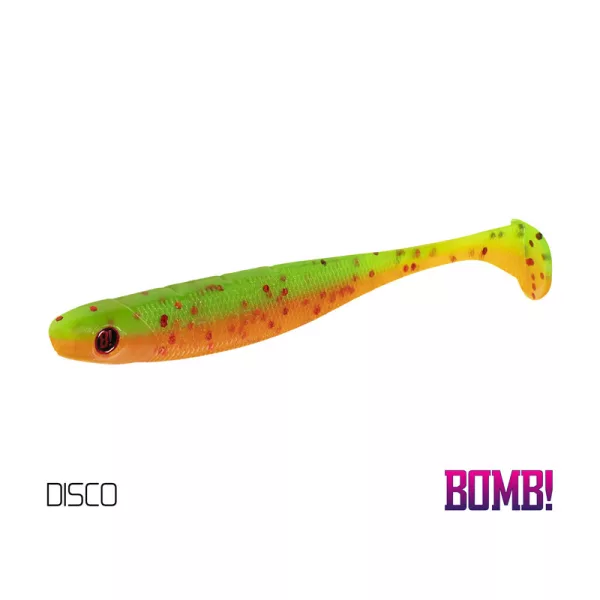 Delphin BOMB! Gumihal Rippa - Disco 5 stuks rubber kunstaas 10cm