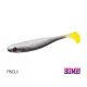 Delphin BOMB! Gumihal Rippa - Pingui 5 stuks rubber kunstaas 10cm
