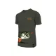 Delphin - Catch me! Snoek Donkergroen - T-shirt - XXXL