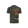 Delphin - Catch me! Snoek Donkergroen - T-shirt - BIG KING