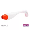 Delphin Top Mix BOM! Vettig aas - Tigera + Redface + Booty + Candy + Reactor 5 stuks rubber kunstaas 12cm