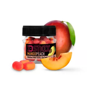   Aas, voeren - Haakaas - Delphin D SNAX WAFT aas 10x7mm Mango-Perzik Pop Up Feeder Aas