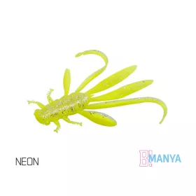 Delphin MANYA UVs nimf / 5 stuks 10.5cm/NEON