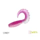 Rubbervisje Delphin TWISTA UVs / 5db 8cm/CANDY