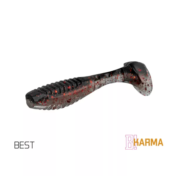 Rubbervisje Delphin KARMA UVs / 5db 8cm/BEST