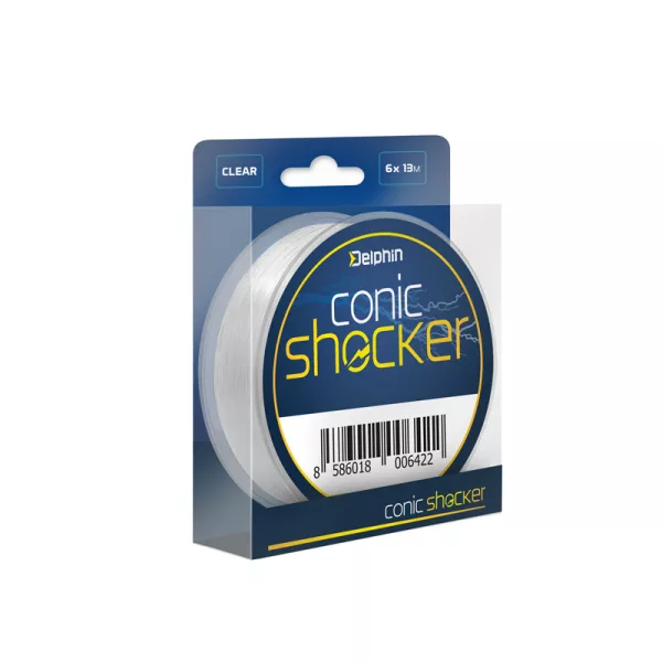 Delphin Conische werponderlijn Conic SHOCKER / 6x13m 0,26mm-0,45mm