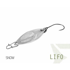 Delphin Lepel LIFO Wobbler lepel 8 5gr Snow