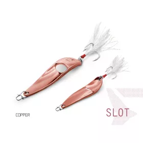 Delphin Lepel SLOT Wobbler lepel 15gr Copper