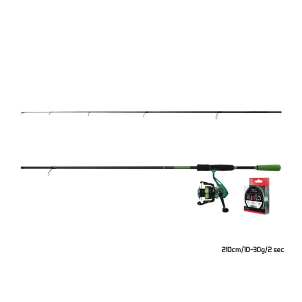 Delphin GreenSpin 2,10m Spinnerset