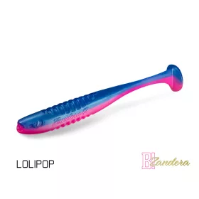 Delphin ZANDERA UV's / 5db 12cm/LOLIPOP Rubbervis