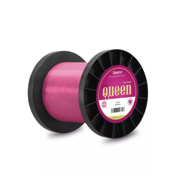 Delphin Queen Carp 0,25mm 30000m Roze Monofil Hoofdlijn