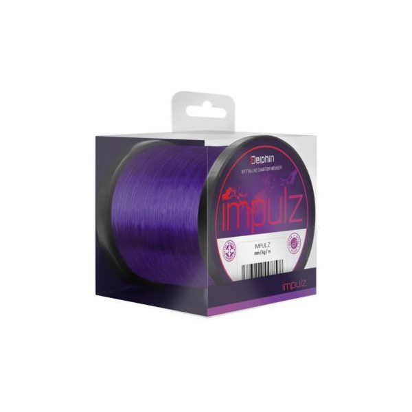 Delphin IMPULZ / paars Monofil lijn 0,28mm 1200m