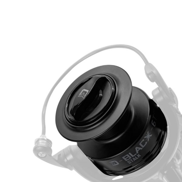 Delphin BlackX 6T Ondiepe Aluminium Reservespole