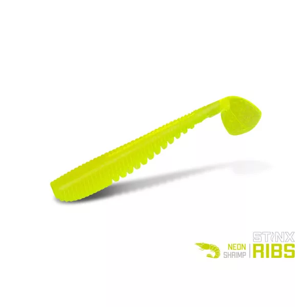 Delphin B! StinxRibs Garnaal Zacht Kunstaas 5cm