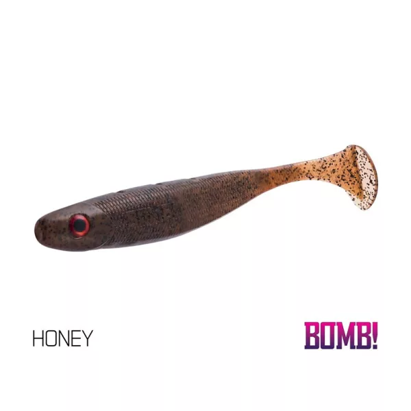 Delphin DuoPACK BOX BOMB! Rippa / 12x 5db 5cm/HONEY soft kunstaas