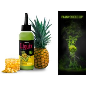 Delphin Fluo dip D SNAX LiquiX /100ml Maïs-Ananas liquid