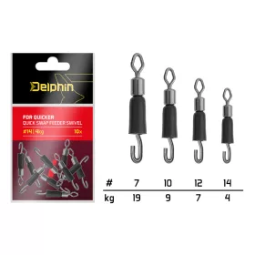 Delphin FDR Quicker Anti-twist Snelkoppeling #12 10st