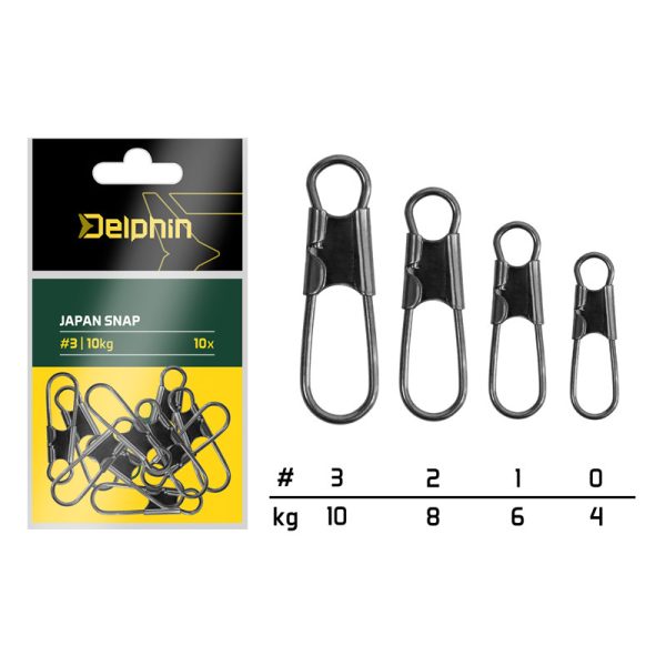 Delphin Japan Snap Clip #2 10st
