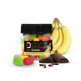   Delphin MIX D SNAX WAFT aas 10x7mm/20g Chocolade-Banaan wafters