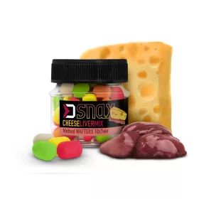 Delphin MIX D SNAX WAFT aas 10x7mm/20g Kaas - Lever wafters