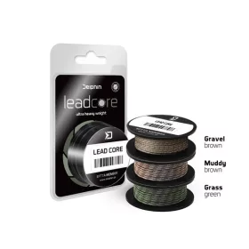 Delphin LEADCORE groen Grass 45lbs 8m