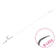 Delphin FLR Sting 8cm 0.22mm #6 Voorgebonden Weerhaakloze Haak met Bait Spike 6st