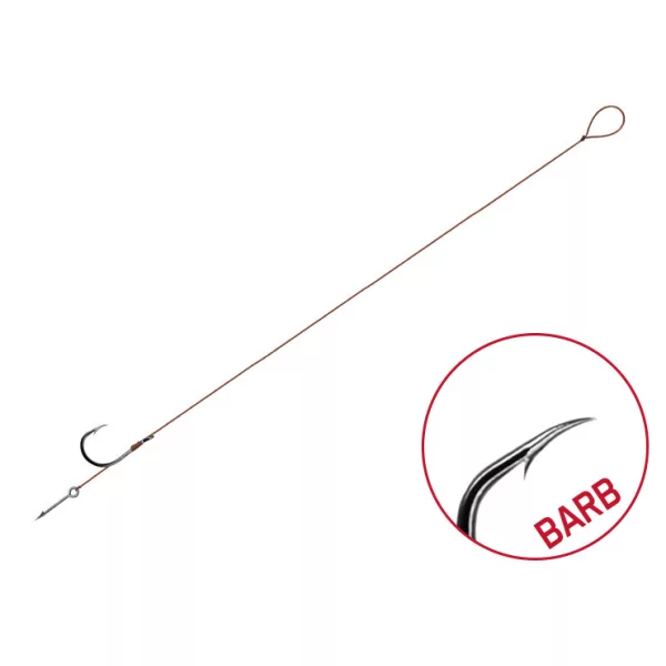 Delphin Proxi Sting Knoophaak 12cm / 0,10mm / BARB #6 / Sting 5mm