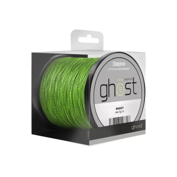 Delphin Ghost 8+1 Groen 0,33mm 2000m Gevlochten Hoofdlijn