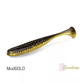 Delphin Zandera UVs - MudGold 15cm Plastic Kunstaas 5 stuks