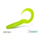 Delphin TwistaX Eeltail UVs - Greench 15cm Plastic Aas 5 stuks