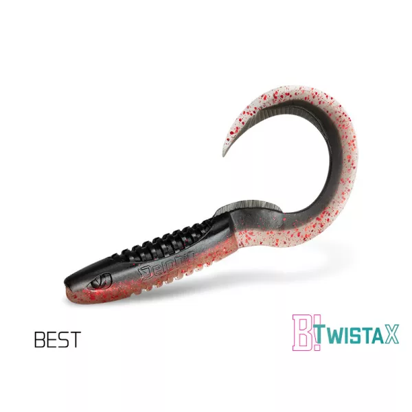 Delphin TwistaX Eeltail UVs - Best 15cm Plastic Aas 5 stuks