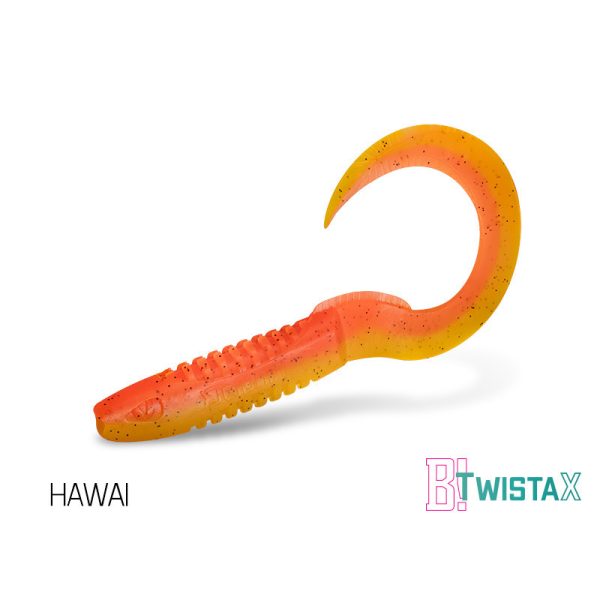 Delphin TwistaX Eeltail UVs - Hawai 15cm Plastic Aas 5 stuks