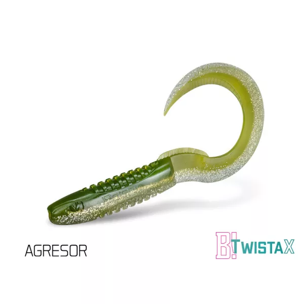 Delphin TwistaX Eeltail UVs - Agressor 15cm Plastic Aas 5 stuks