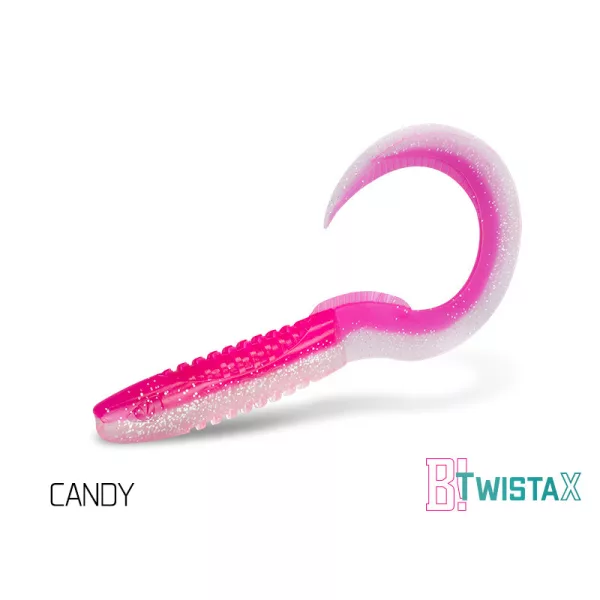 Delphin TwistaX Eeltail UVs - Candy 15cm Plastic Aas 5 stuks