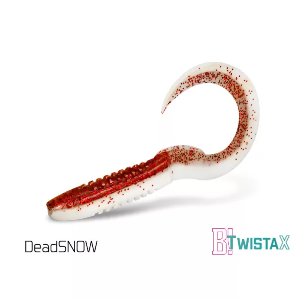 Delphin TwistaX Eeltail UVs - DodeSneeuw 15cm Plastic Aas 5 stuks