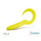 Delphin TwistaX Eeltail UVs - Yella 15cm Plastic Aas 5 stuks