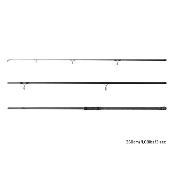 Delphin CAPRI NXT 2st 360cm, 4lbs 3-Delige Karperhengel