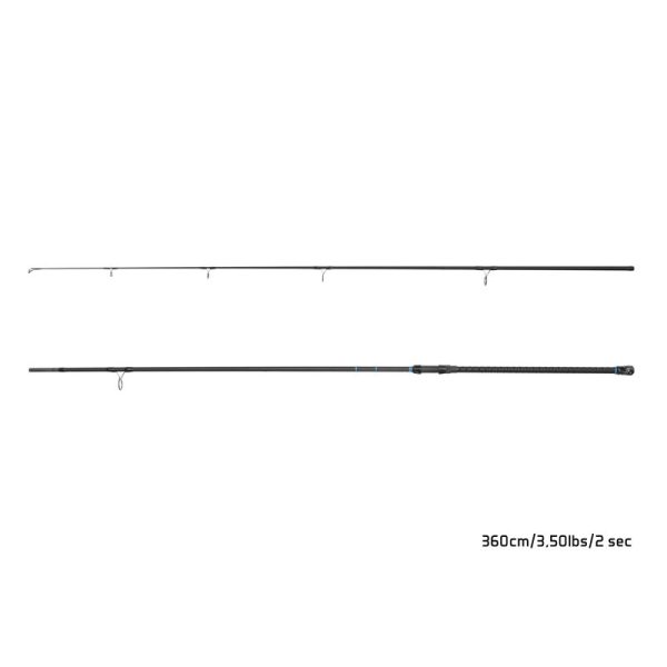 Delphin CAPRI NXT 2st 360cm, 3,5lbs 2-Delige Karperhengel